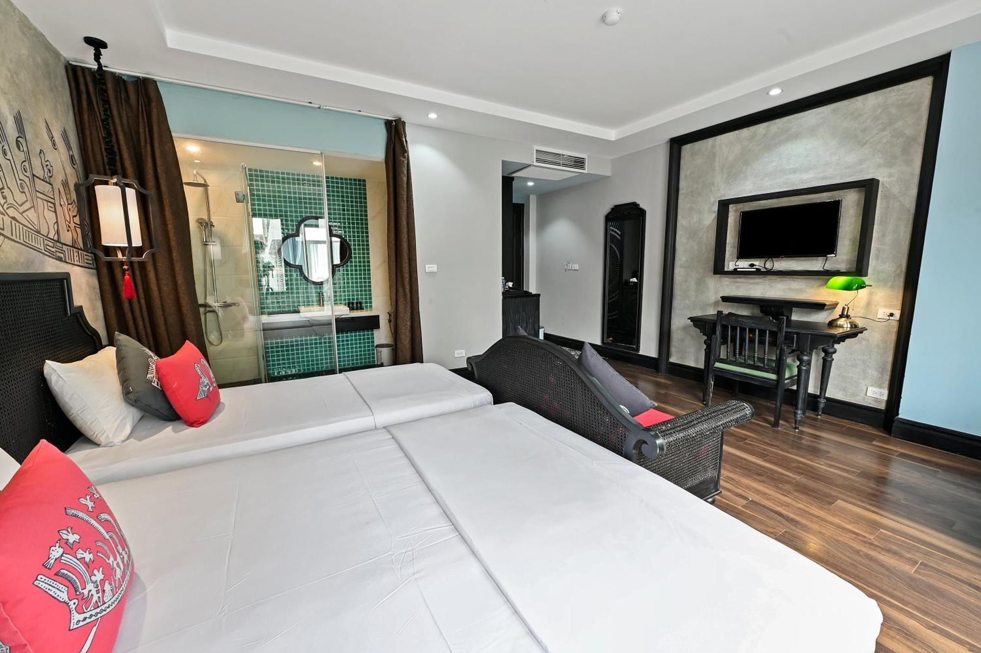 22Land Residence Hotel & Spa 52 Ngo Huyen Ханой Екстериор снимка